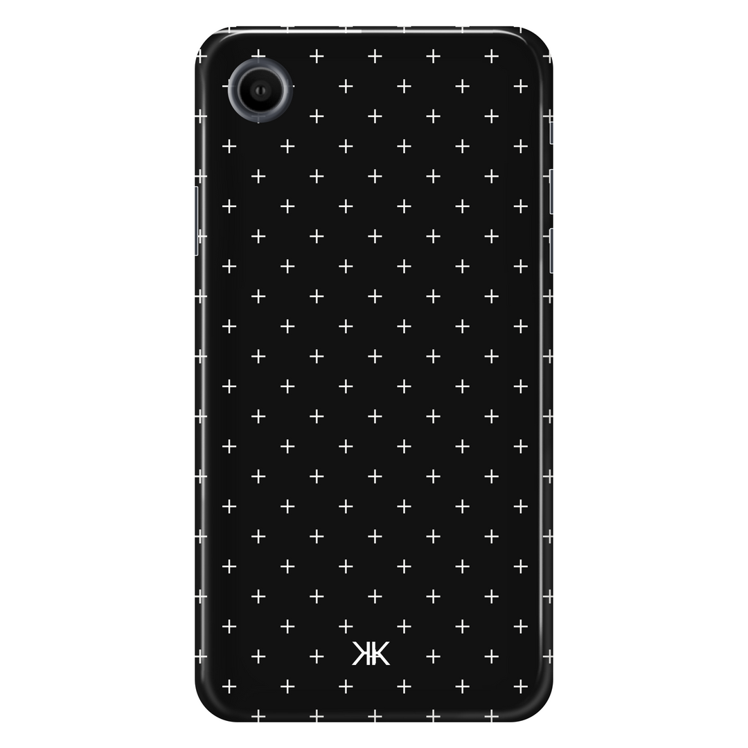 White Scandi Crosses tough phone case for iPhone XR