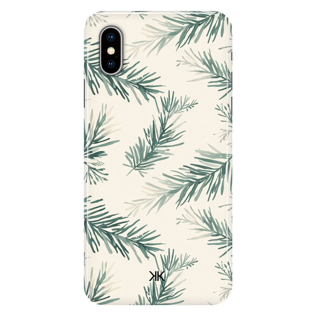 Winter Pine phone case for iPhone X