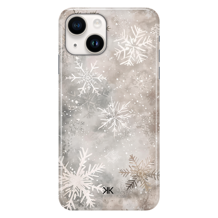 Winter Snow Flakes phone case for iPhone 14