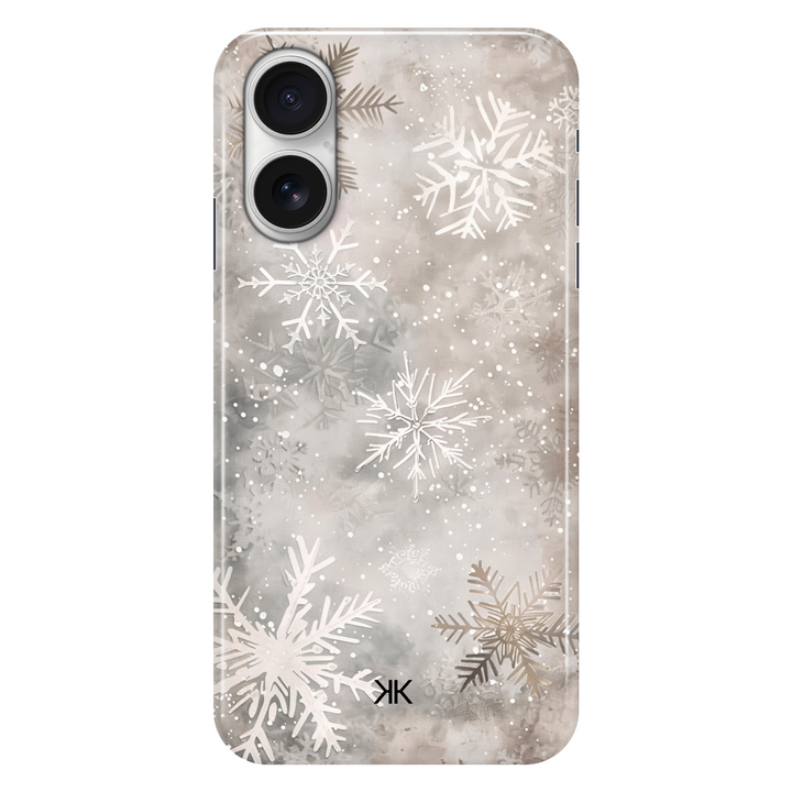 Winter Snow Flakes phone case for iPhone 16