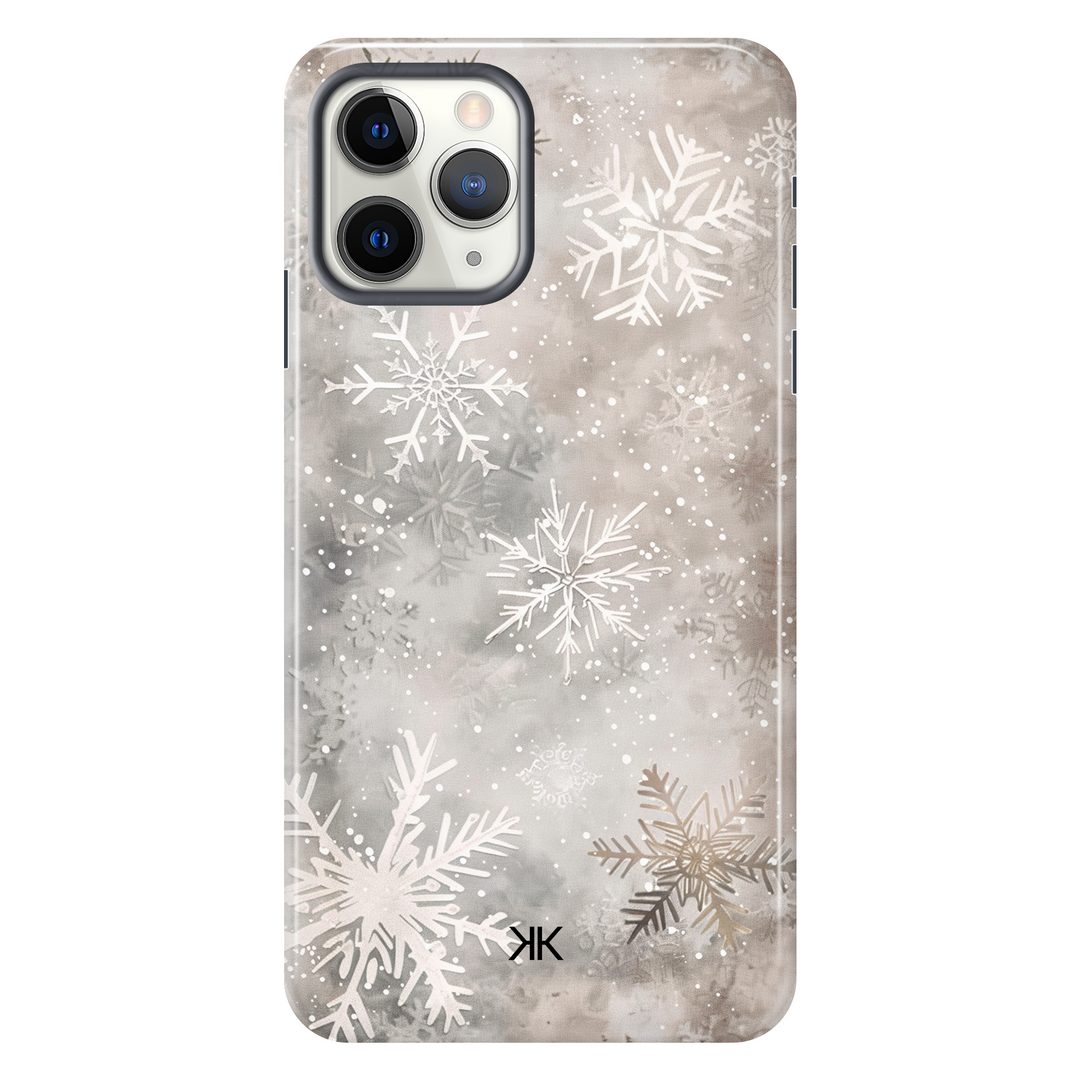 Winter Snow Flakes Phone Case - Tough Case - iphone-11-pro