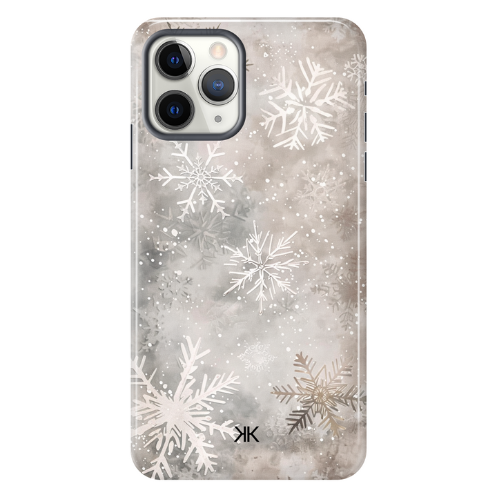 Winter Snow Flakes Phone Case - Tough Case - iphone-11-pro