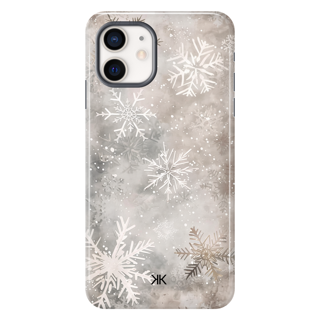 Winter Snow Flakes Phone Case - Tough Case - iphone-12