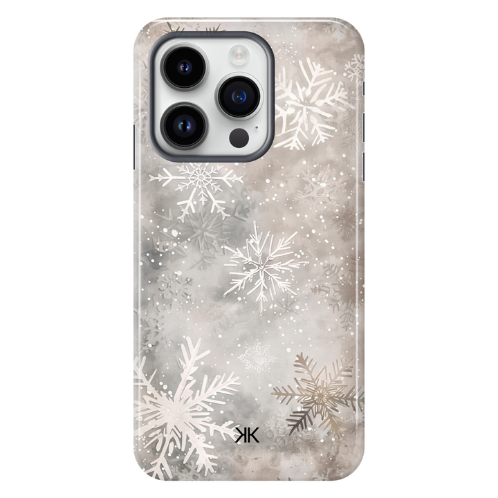 Winter Snow Flakes Phone Case - Tough Case - iphone-14-pro