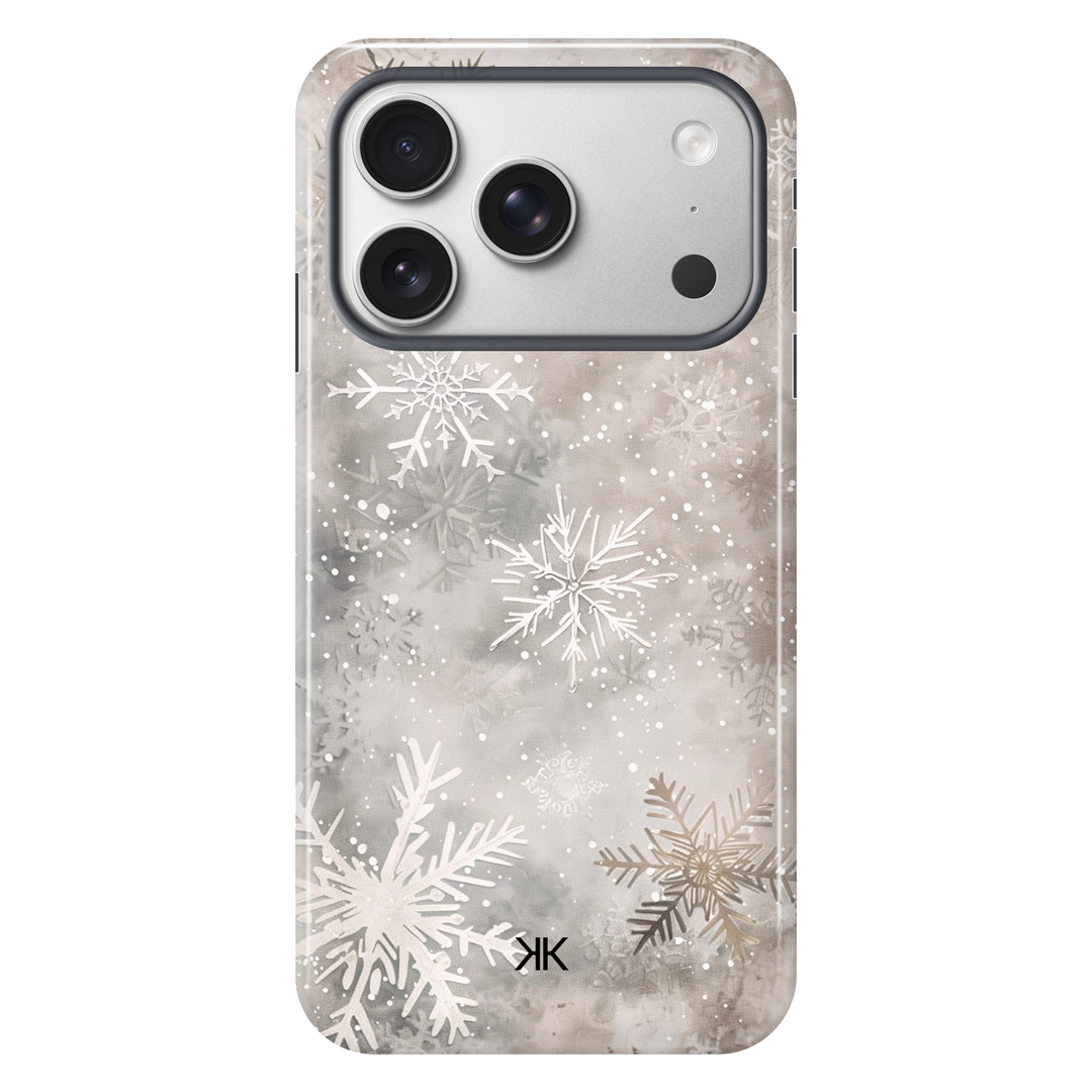 Winter Snow Flakes Phone Case - Tough Case - iphone-17-pro