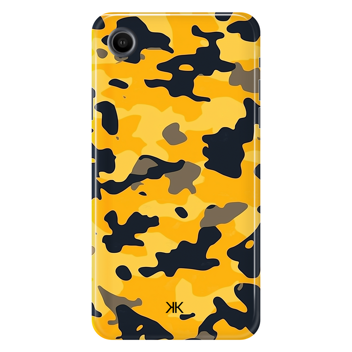 Yellow Camo Phone Case - Tough Case - iphone-xr