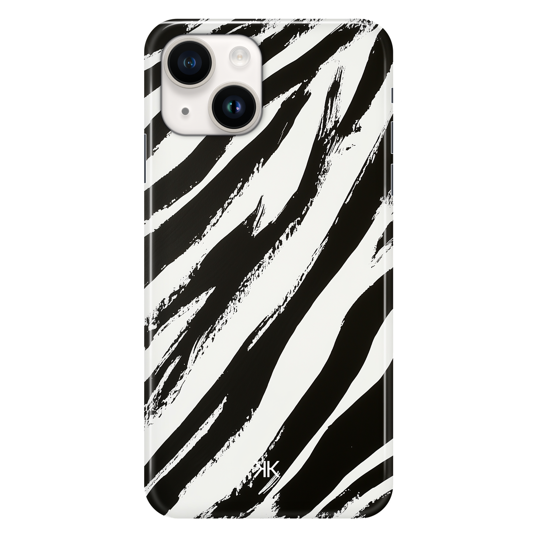 Zebra Print phone case for iPhone 14