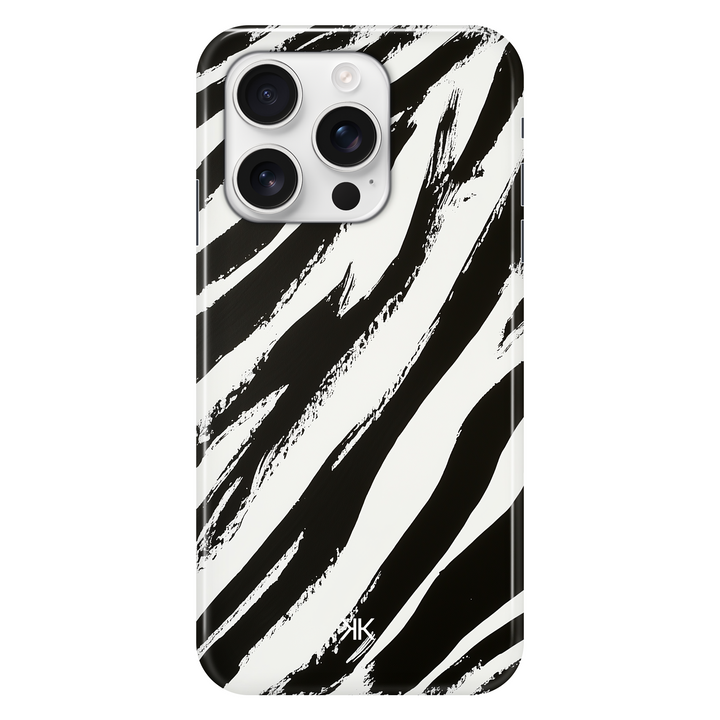 Zebra Print phone case for iPhone 16 Pro