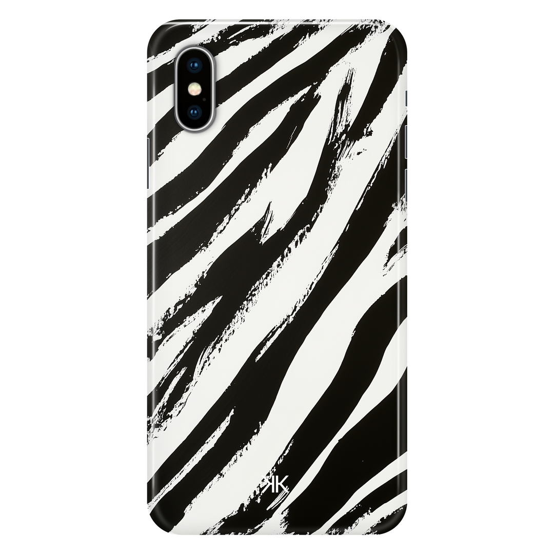 Zebra Print phone case for iPhone X