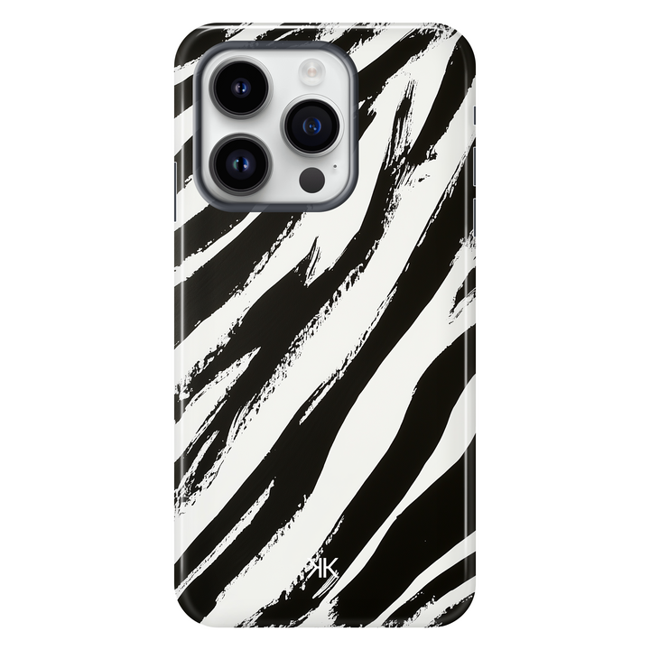 Zebra Print Phone Case - Tough Case - iphone-14-pro