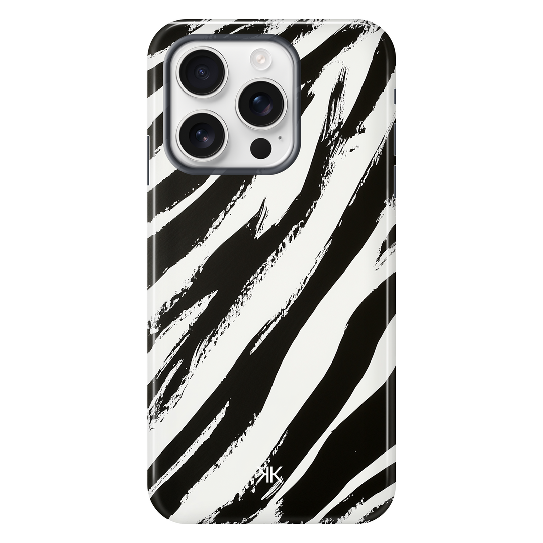 Zebra Print Phone Case - Tough Case - iphone-16-pro