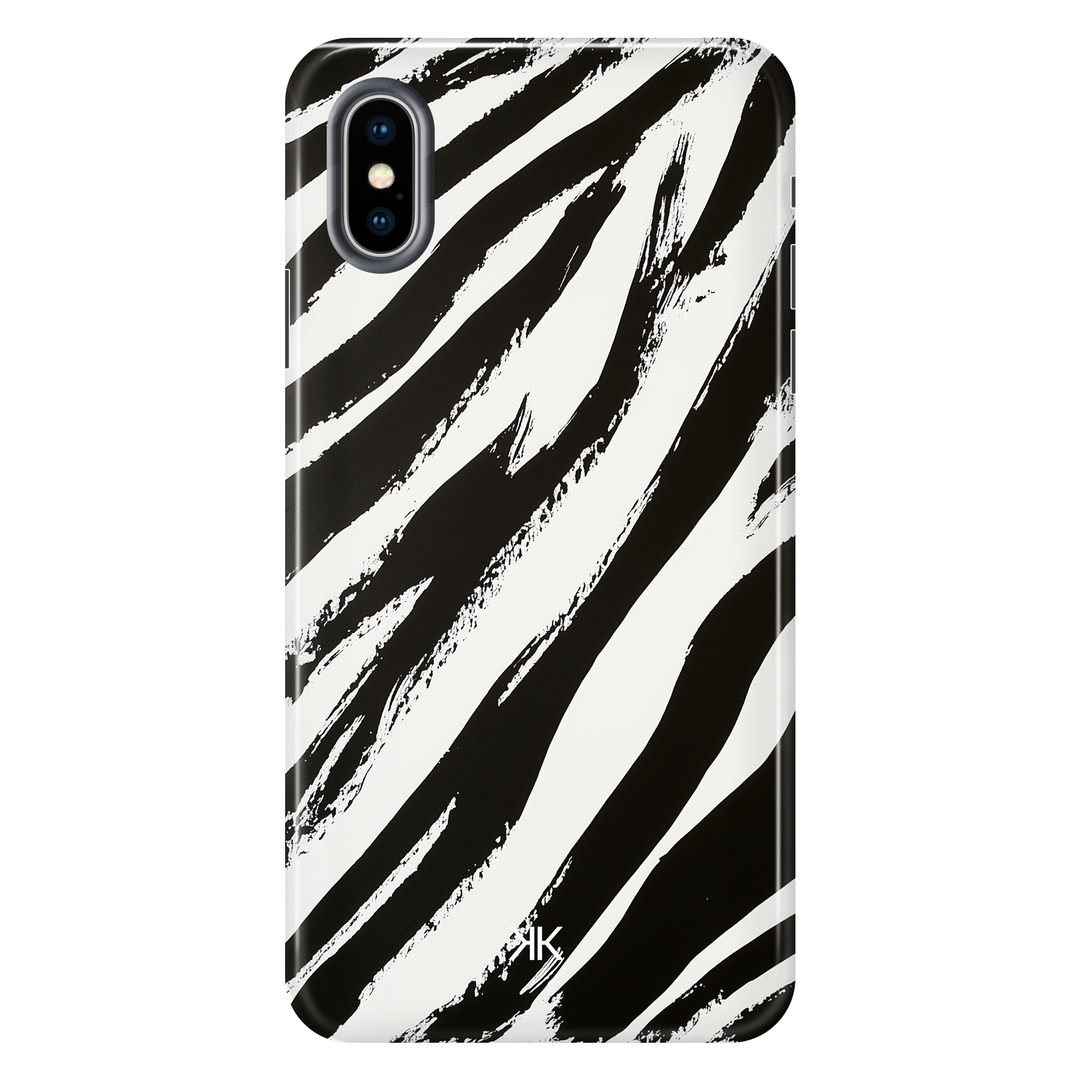 Zebra Print Phone Case - Tough Case - iphone-x