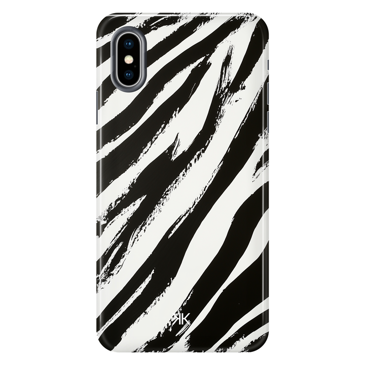 Zebra Print Phone Case - Tough Case - iphone-x