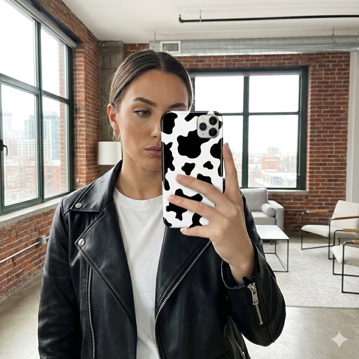 Cow Print Phone Case