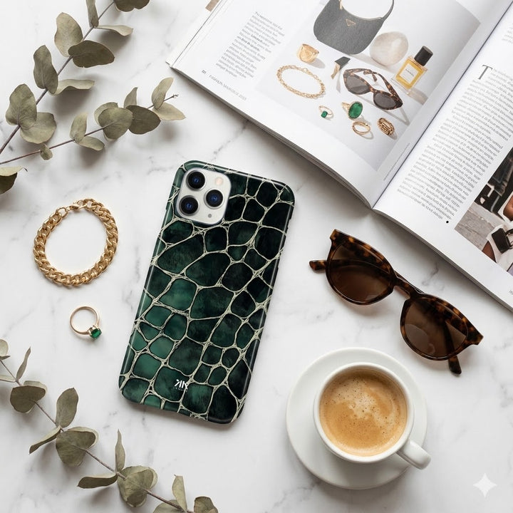 Crocodile Print Phone Case