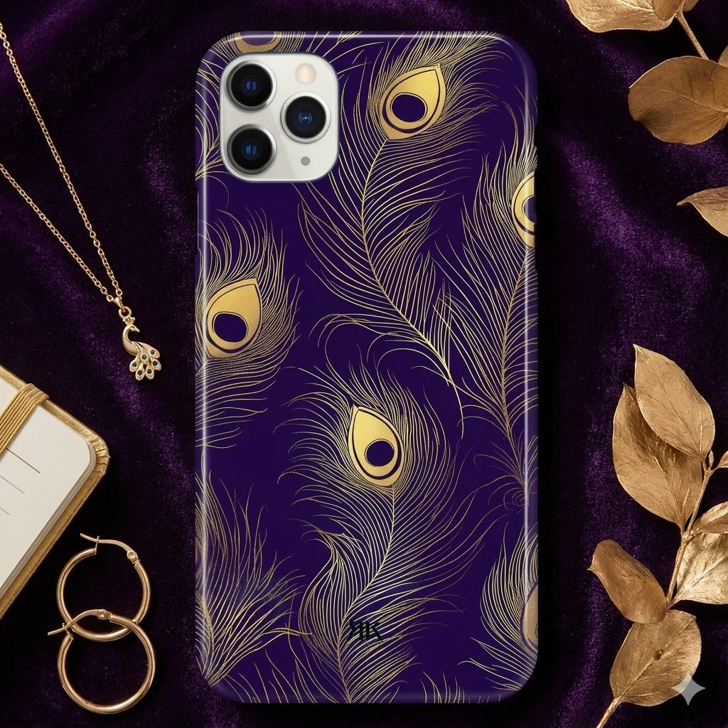 Peacock Feathers Phone Case
