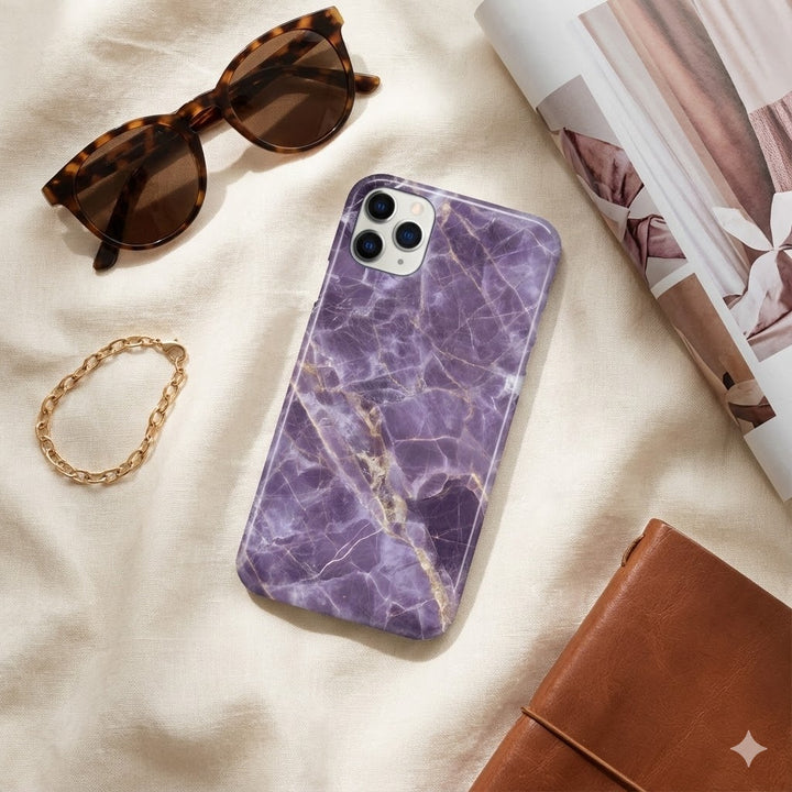 Marble Purple Phone Case