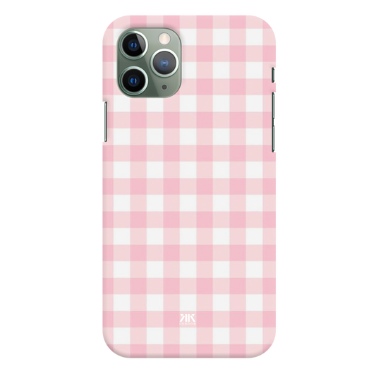 Pink Gingham Pink Phone Case